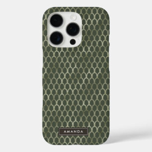 Coques iPhone 16 Pro Motif de la peau d'animal sauvage du Serpent Repti