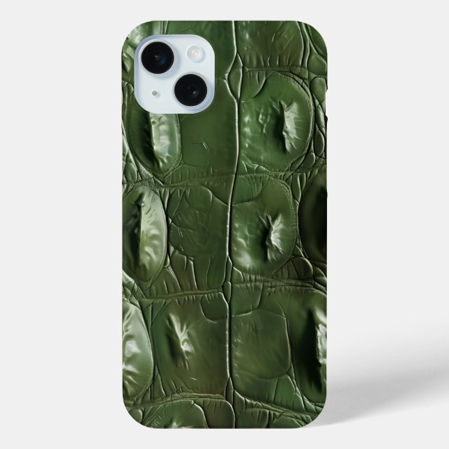 Coques Case-Mate iPhone Motif de la peau de crocodile sauvage (Verso)