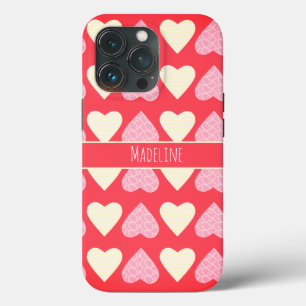 Case-Mate iPhone Case Motif de la Saint-Valentin dessiné à la main coeur