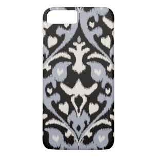 Coques Pour iPhone motif de la tribu ikat noir et blanc cool