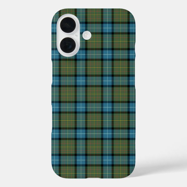 Coques Case-Mate iPhone Motif de l'État de Californie à Tartan (Verso)