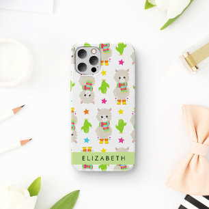 Case-Mate iPhone Case Motif De Llamas, Alpacas, Cactus, Votre Nom