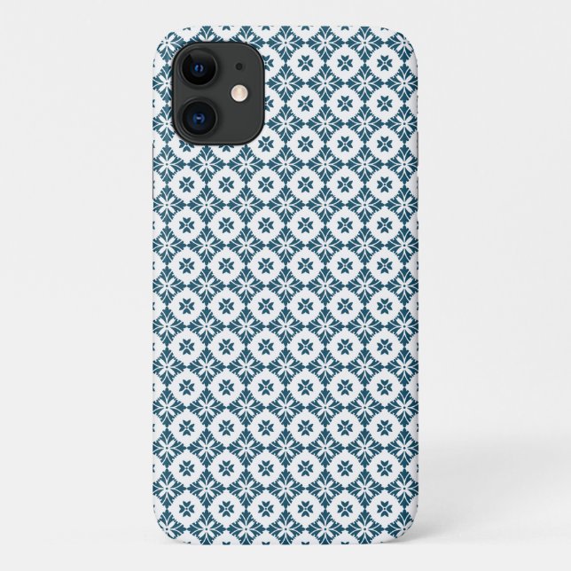Coques Case-Mate iPhone Motif de lys simple (Dos)