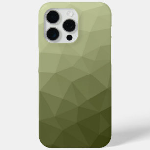 Coque iPhone 15 Pro Max Motif de maille géométrique à dégradé de lumière v