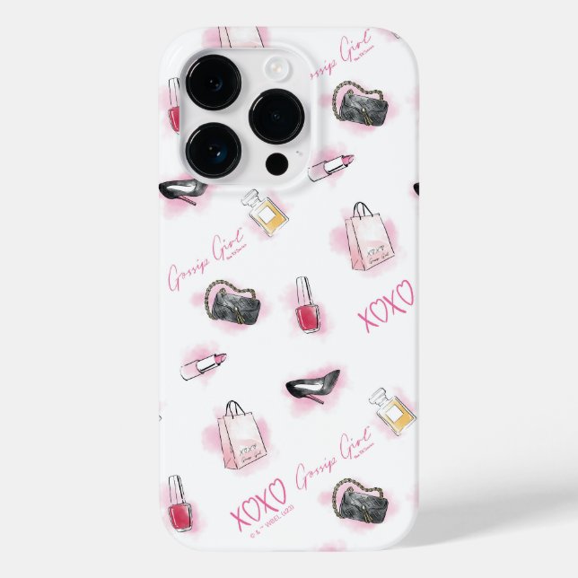 Coques Case-Mate iPhone Motif de maquillage pour filles Gossip (Verso)