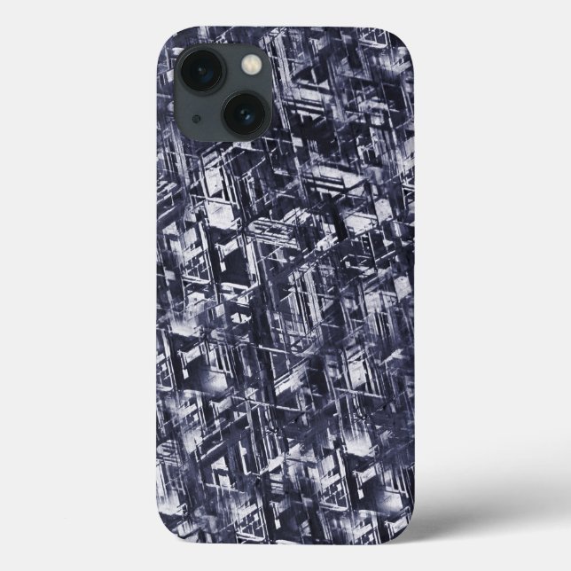 Coques Case-Mate iPhone Motif de météorite robuste Abstrait (Verso)