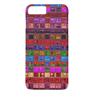 Case-Mate iPhone Case Motif de mosaïque en verre tendu #9
