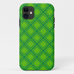 Case-Mate iPhone Case Motif de mosaïque géométrique moderne vert 3