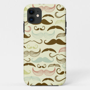 Coque Case-Mate Pour iPhone Motif de moustache, rétro style 4
