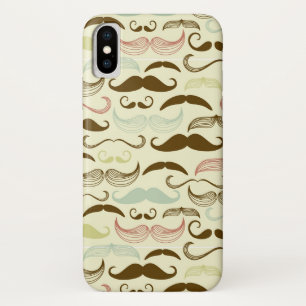 Coque Case-Mate Pour iPhone Motif de moustache, rétro style 4