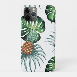 Case-Mate iPhone Case Motif de palmier de jungle à l'aquarelle tropicale