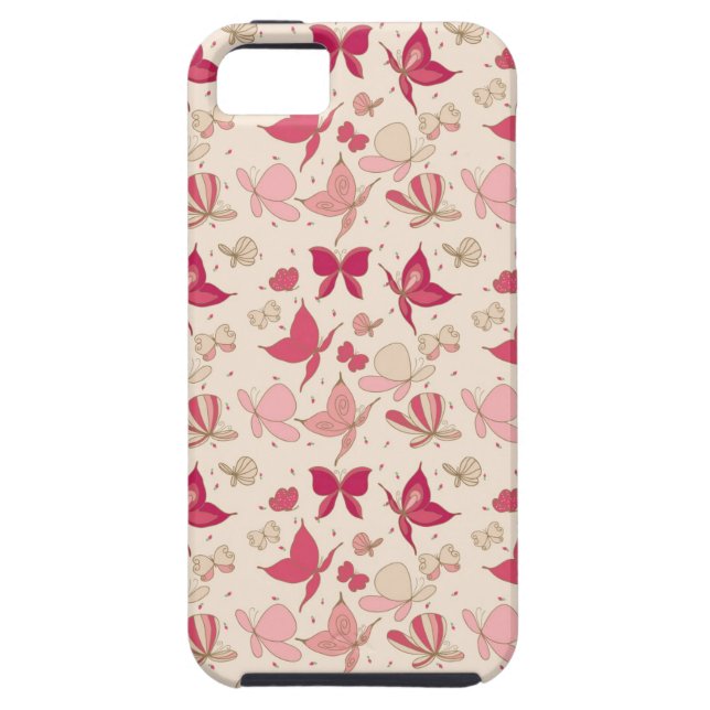 Coques Case-Mate iPhone motif de papillon (Dos)