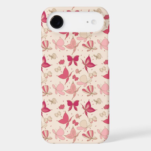 Coques Case-Mate iPhone motif de papillon (Verso)