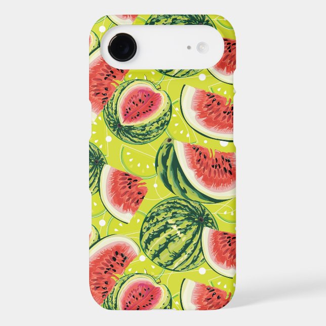 Coques Case-Mate iPhone Motif de pastèque (Verso)
