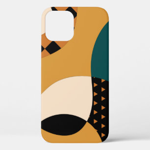 Case-Mate iPhone Case Motif de patchwork abstrait géométrique moderne, o