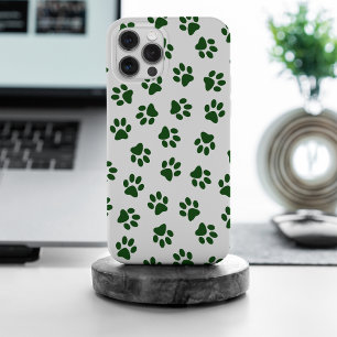 Coque iPhone 15 Pro Max Motif De Pâtes, Patrouilles De Chiens, Paws Vertes