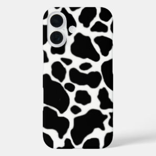Coque Pour iPhone 16 Motif de peau de vache