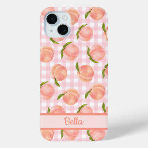Coque iPhone 15 Mini Motif de pêche d'été doux