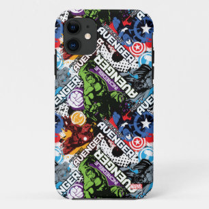 Coque iPhone 11 Motif de personnage des Avengers