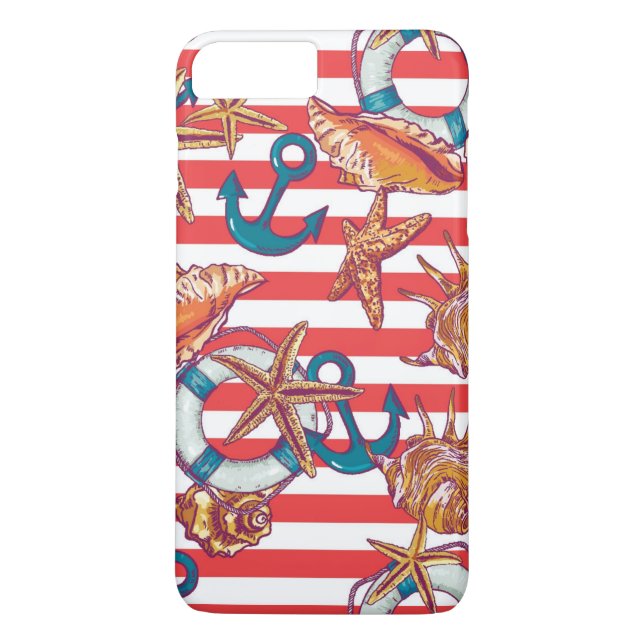 Coques Case-Mate iPhone Motif de plage branché (Dos)