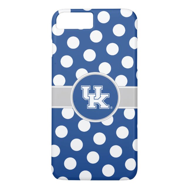 Coques Case-Mate iPhone Motif de point BRITANNIQUE de polka du Kentucky | (Dos)