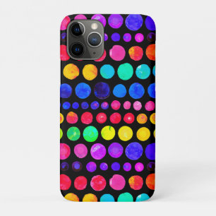Case-Mate iPhone Case Motif de points de peinture colorés