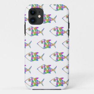 Coques Pour iPhone Motif de poisson Abstrait