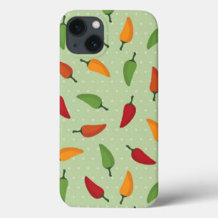 iPhone 13 Case Motif de poivre de piments