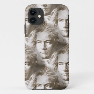 Coque iPhone 11 Motif de portrait Beethoven
