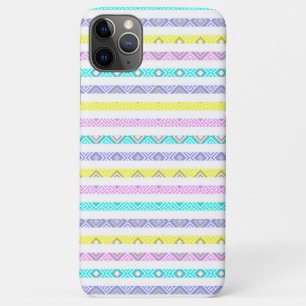 Case-Mate iPhone Case Motif de rayures décoratives colorées mignonnes