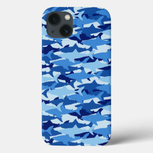 Coques Pour iPhone Motif de requin bleu