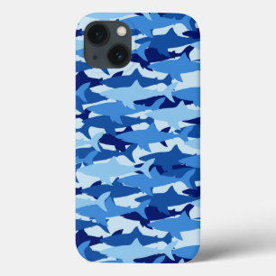 Etui iPhone 13 Motif de requin bleu