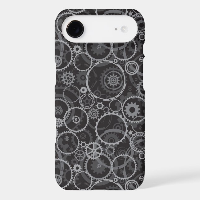 Coques Case-Mate iPhone Motif de roues dentées (Verso)