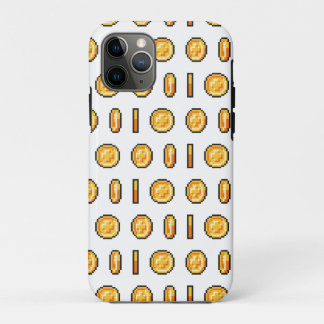 Case-Mate iPhone Case Motif de style Pixel 8 bits Gold Gaming