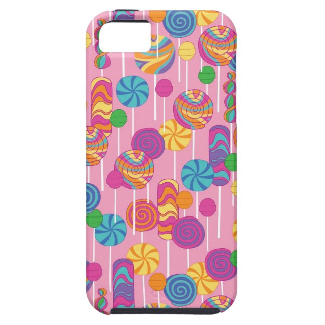 Coques Case-Mate iPhone Motif de sucrerie de lucettes (Dos)