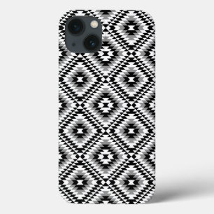 Case-Mate iPhone Case Motif de symboles BW+gris Aztec stylisé