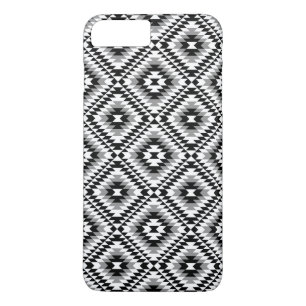 Case-Mate iPhone Case Motif de symboles BW+gris Aztec stylisé