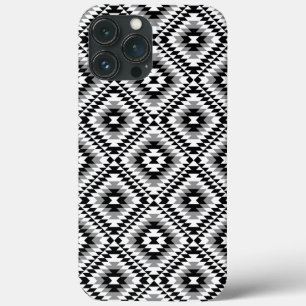 Case-Mate iPhone Case Motif de symboles BW+gris Aztec stylisé