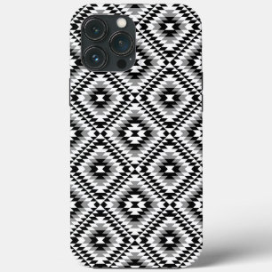 Case-Mate iPhone Case Motif de symboles BW+gris Aztec stylisé