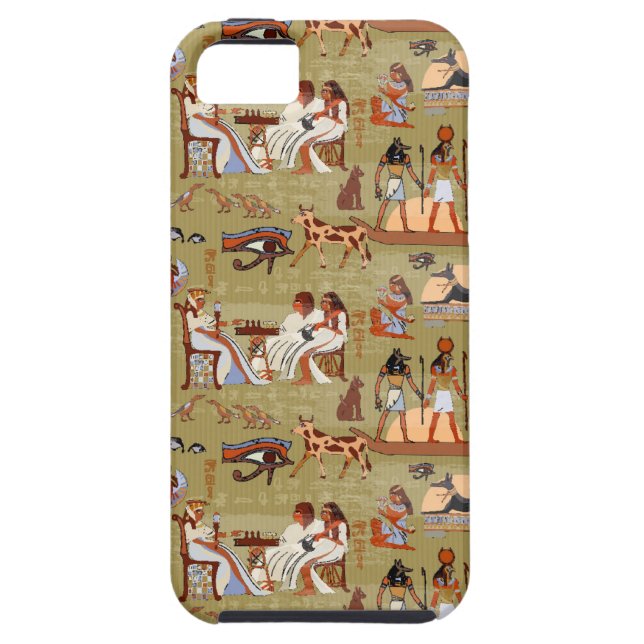 Coques Case-Mate iPhone Motif de symboles de l'Egypte | (Dos)