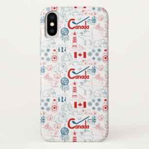 Coques Pour iPhone Motif de symboles du Canada  