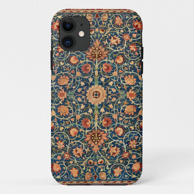 Coques Case-Mate iPhone Motif de tapis William Morris Holland Park (Dos)