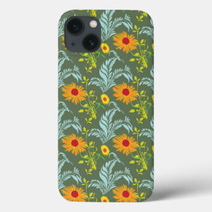 Etui iPhone 13 Motif de tournesols