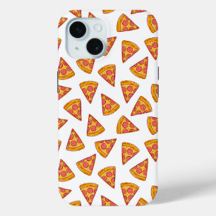 Coque Pour iPhone 15 Motif de tranche Pizza Fun