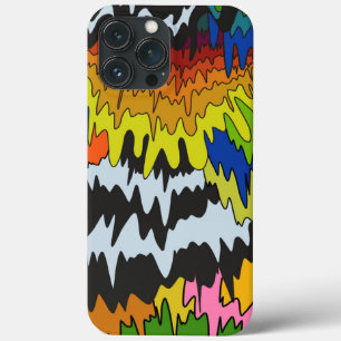 Case-Mate iPhone Case Motif de trippage Super coloré à goutte liquide