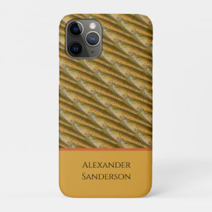 Case-Mate iPhone Case motif de truite d'aquarelle de poisson vintage