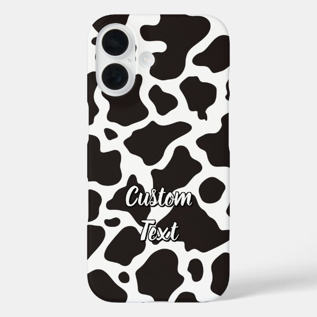 Coques Case-Mate iPhone Motif de vache (Verso)