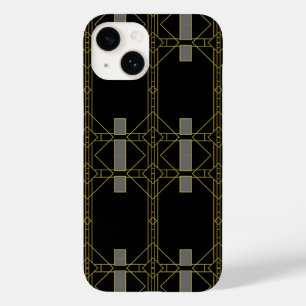 Coque Pour iPhone 14 Motif Déco géométrique