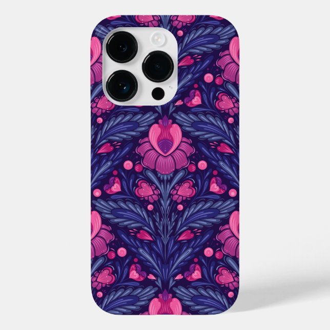 Coques Case-Mate iPhone Motif décoratif avec coeur (Verso)