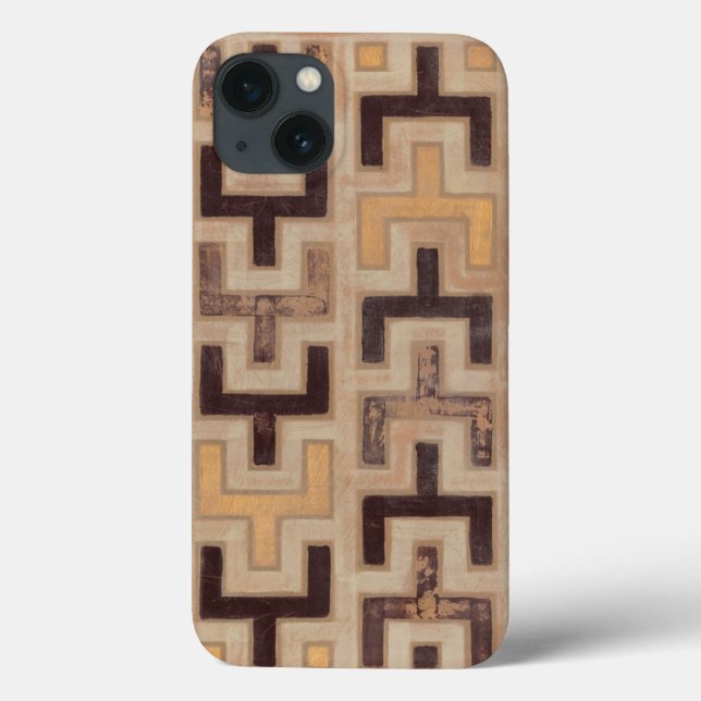 Coques Case-Mate iPhone Motif décoratif de Mudcloth d'Africain (Verso)